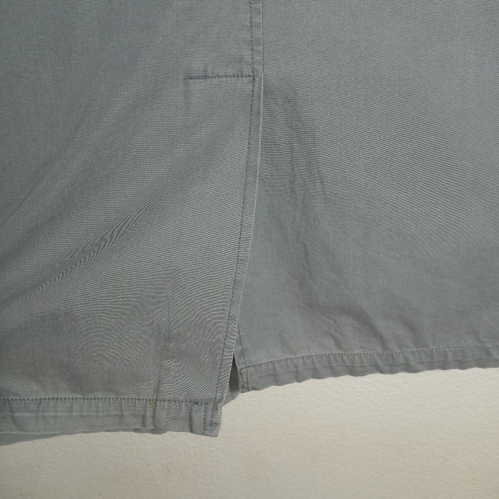 Vintage Gap Y2K Macintosh Trench Classic  Minimalist CBK Grey Cotton Overcoat S - Picture 6 of 13